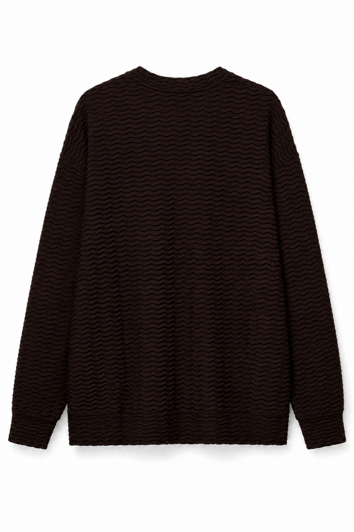 MAGLIA MELODIE ONDINA MARRONE