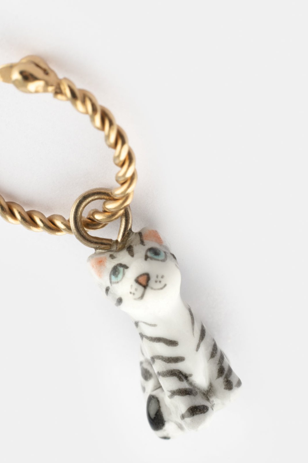 HOOP MINI GATTO GRIGIO