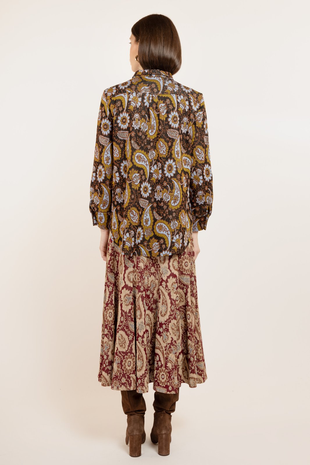 CAMICIA MABEL CACHEMIRE NERO €167 - 50%