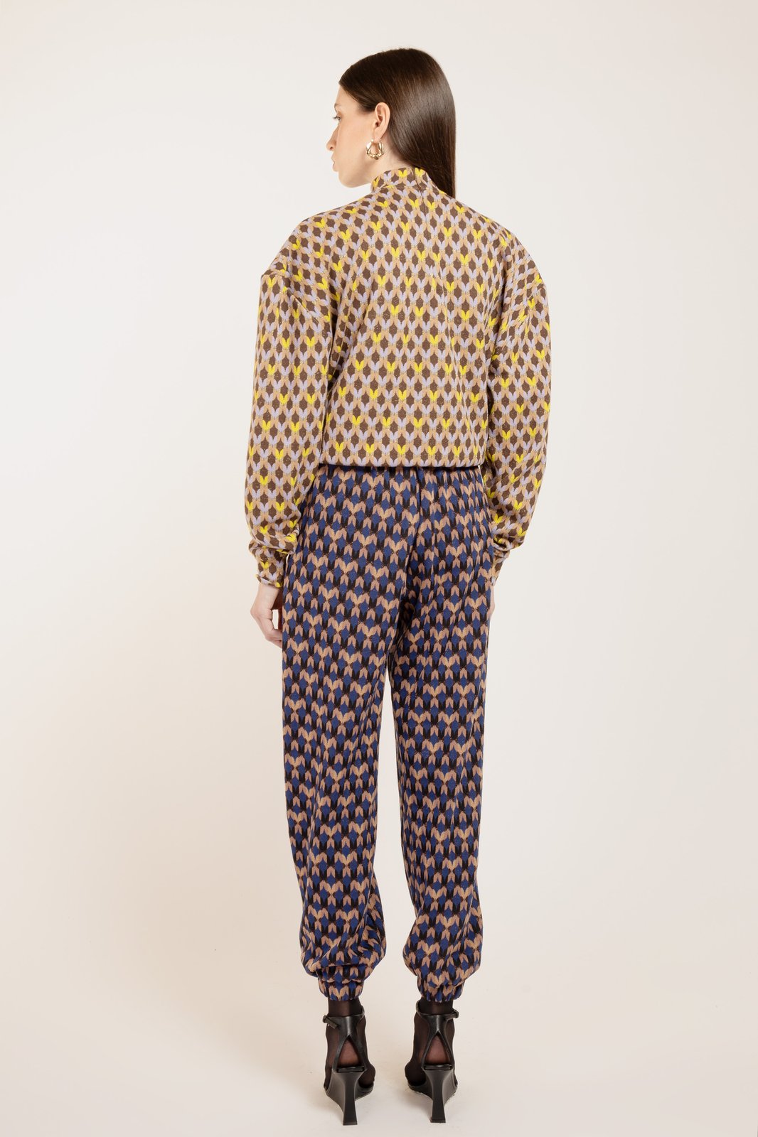 PANTALONE PARIGI MAIOLICA NERO €159 - 50%