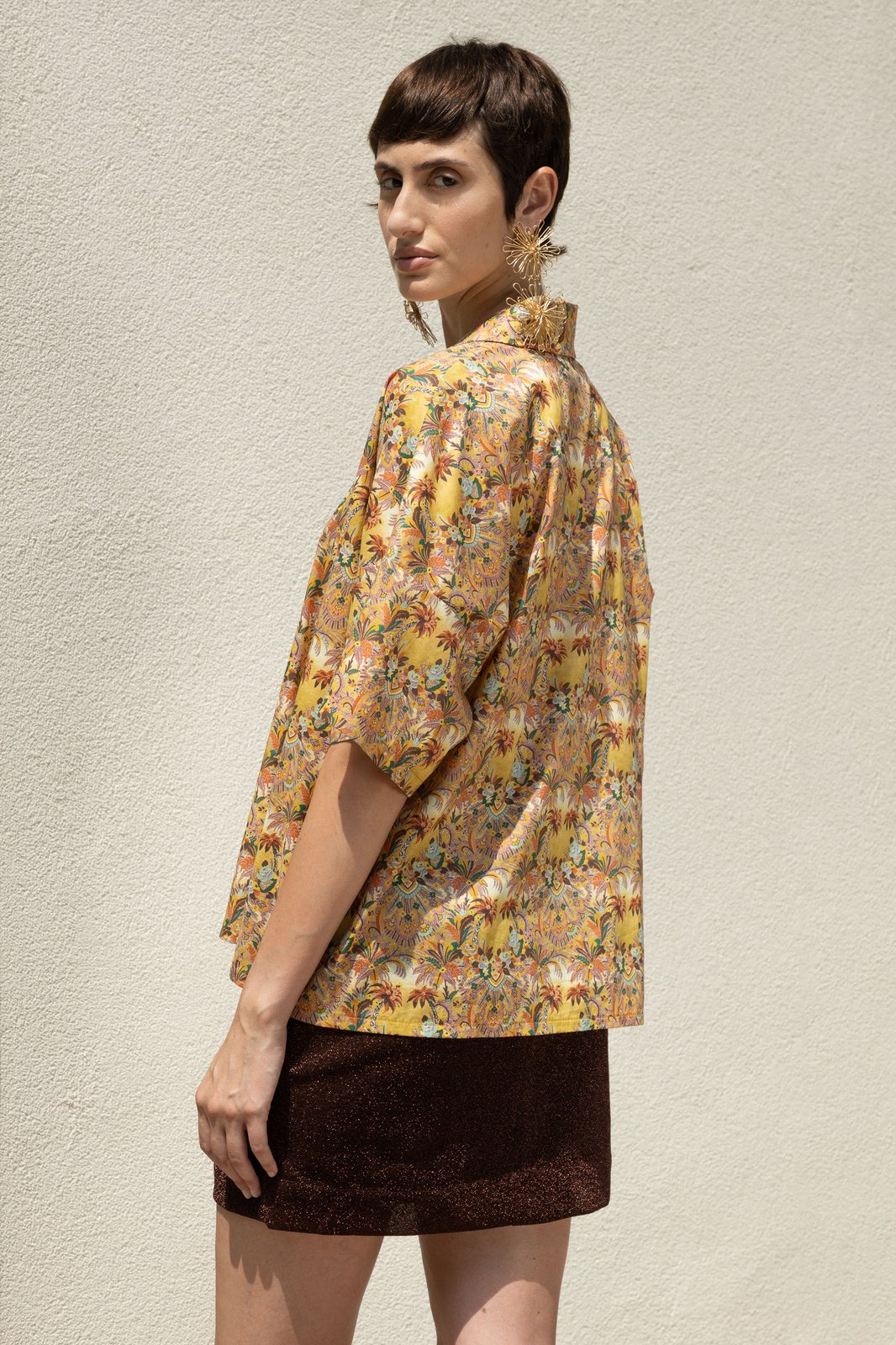 CAMICIA MISTRAL PARADISE GIALLO €172 -50%