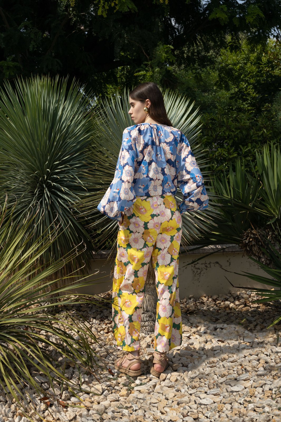 PERU TROUSERS ANEMONE GREEN