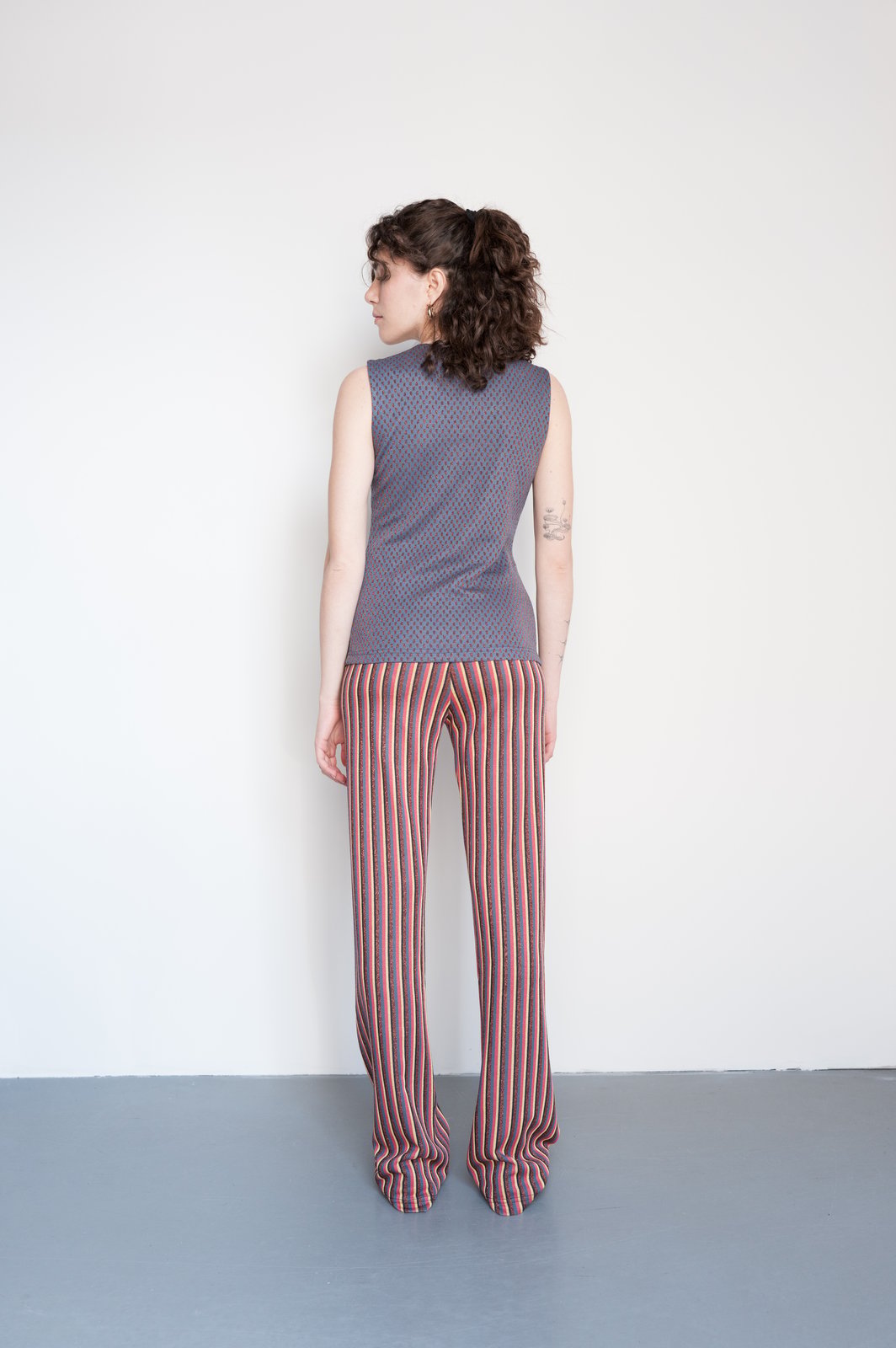 PANTALONE POLINESIA RIGHETTE MULTI RAME