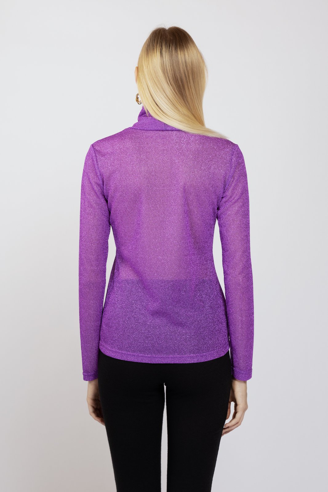 LUPETTO LUREX VIOLA €105 - 50%