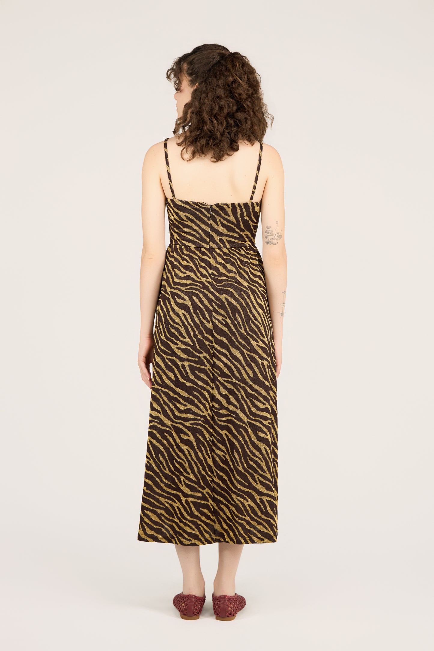 ABITO ADONATO ZEBRA MARRONE