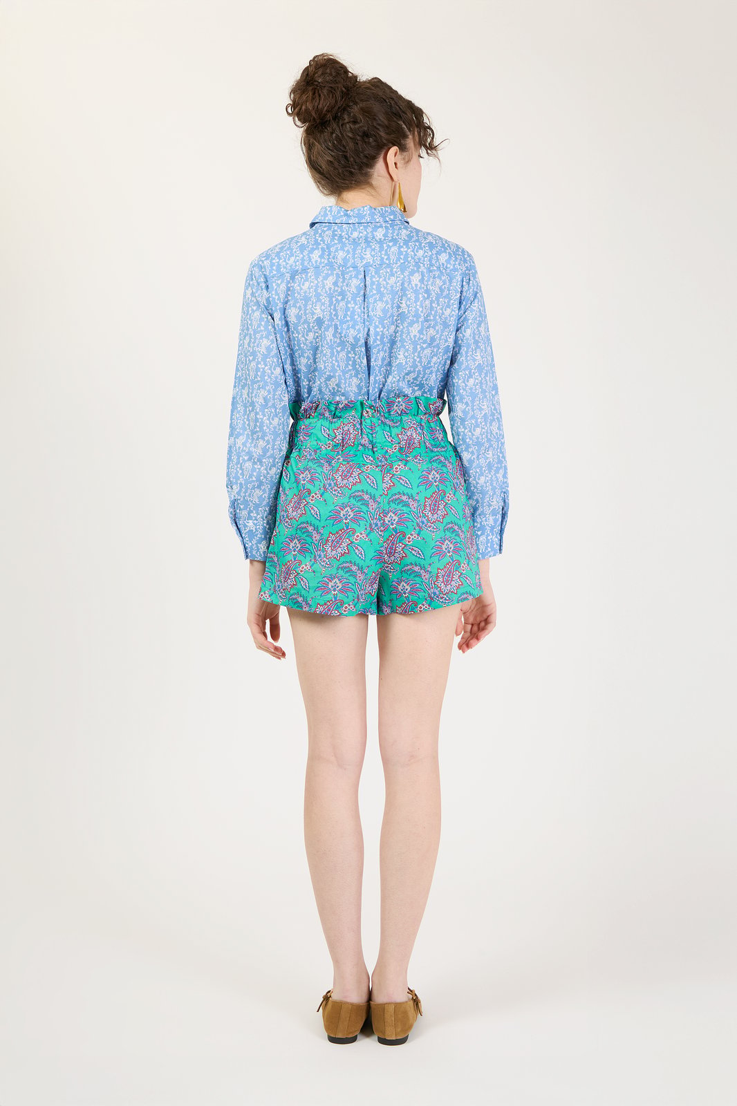 SHORT SADALI PAISLEY VERDE €165 - 50%