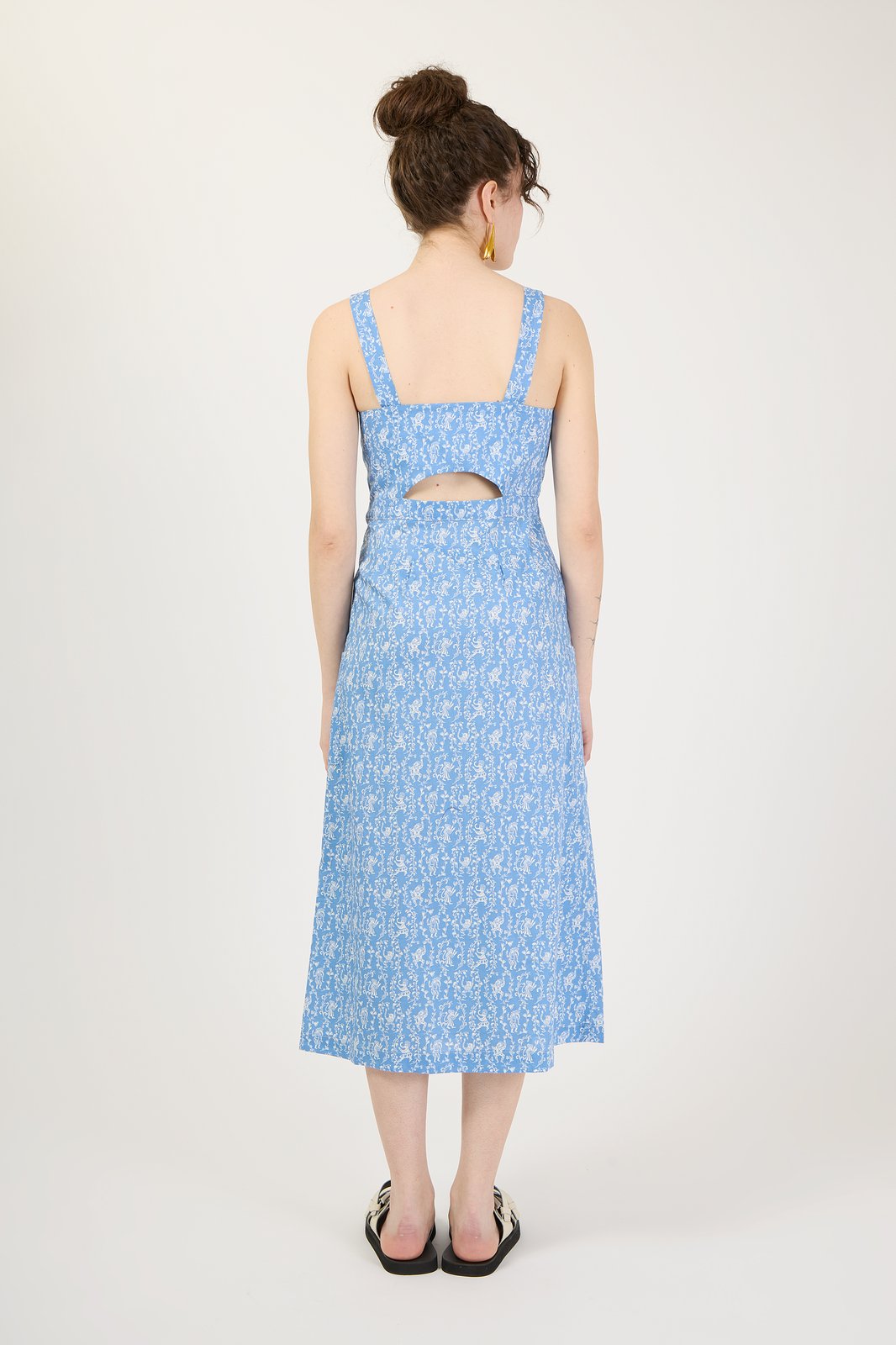 ABITO AFRODITE ORIENT AZZURRO €226 - 50%