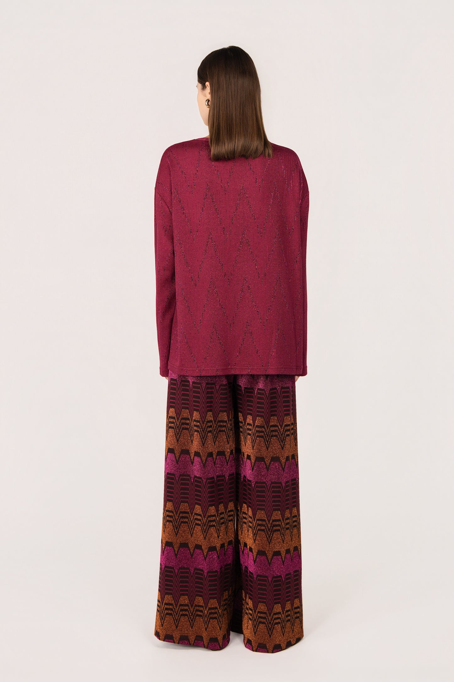 MAGLIA MARGI CORDA BORDEAUX