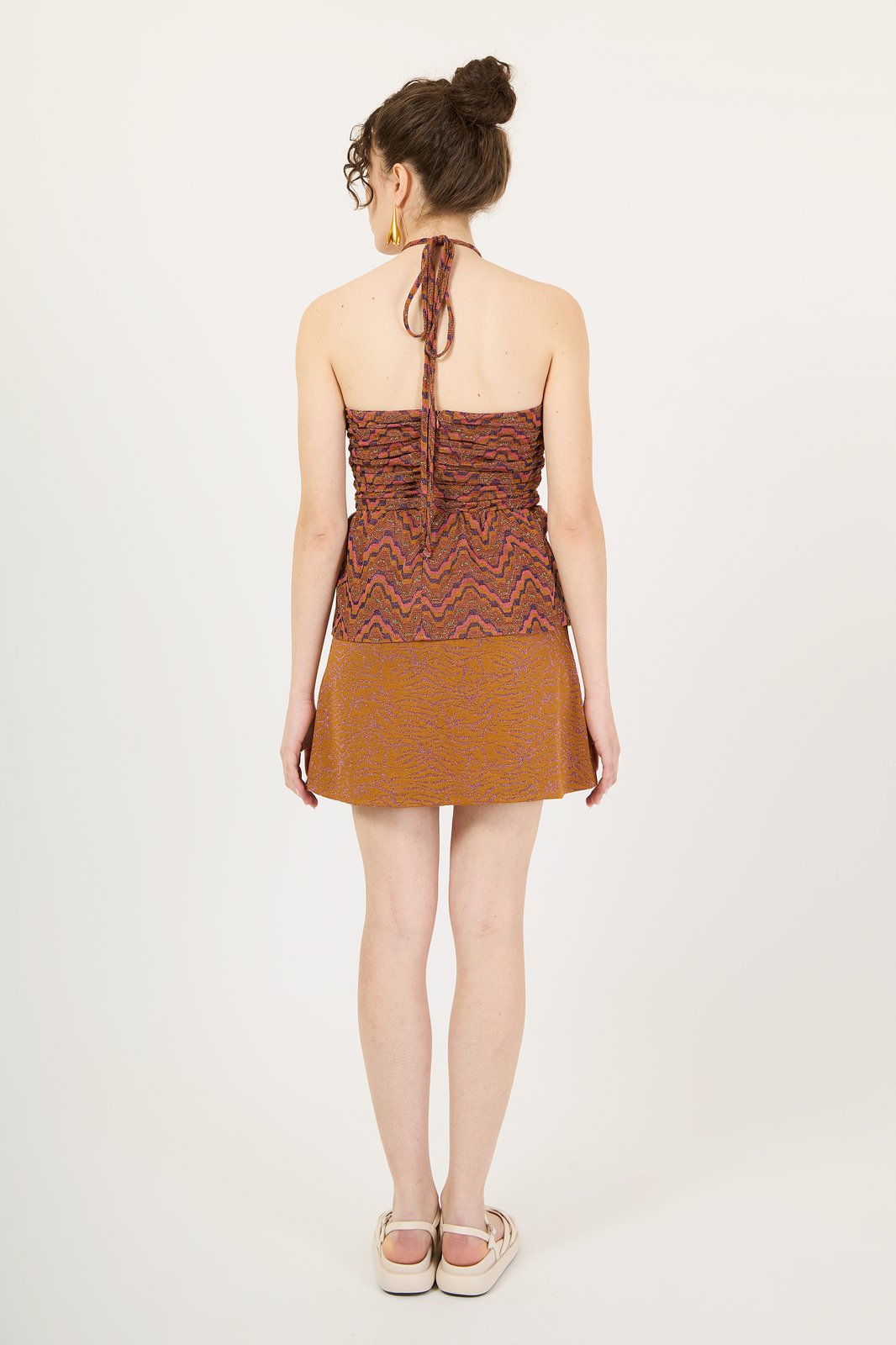 TOP MIRTILLA DOUBLE ZIG CORALLO