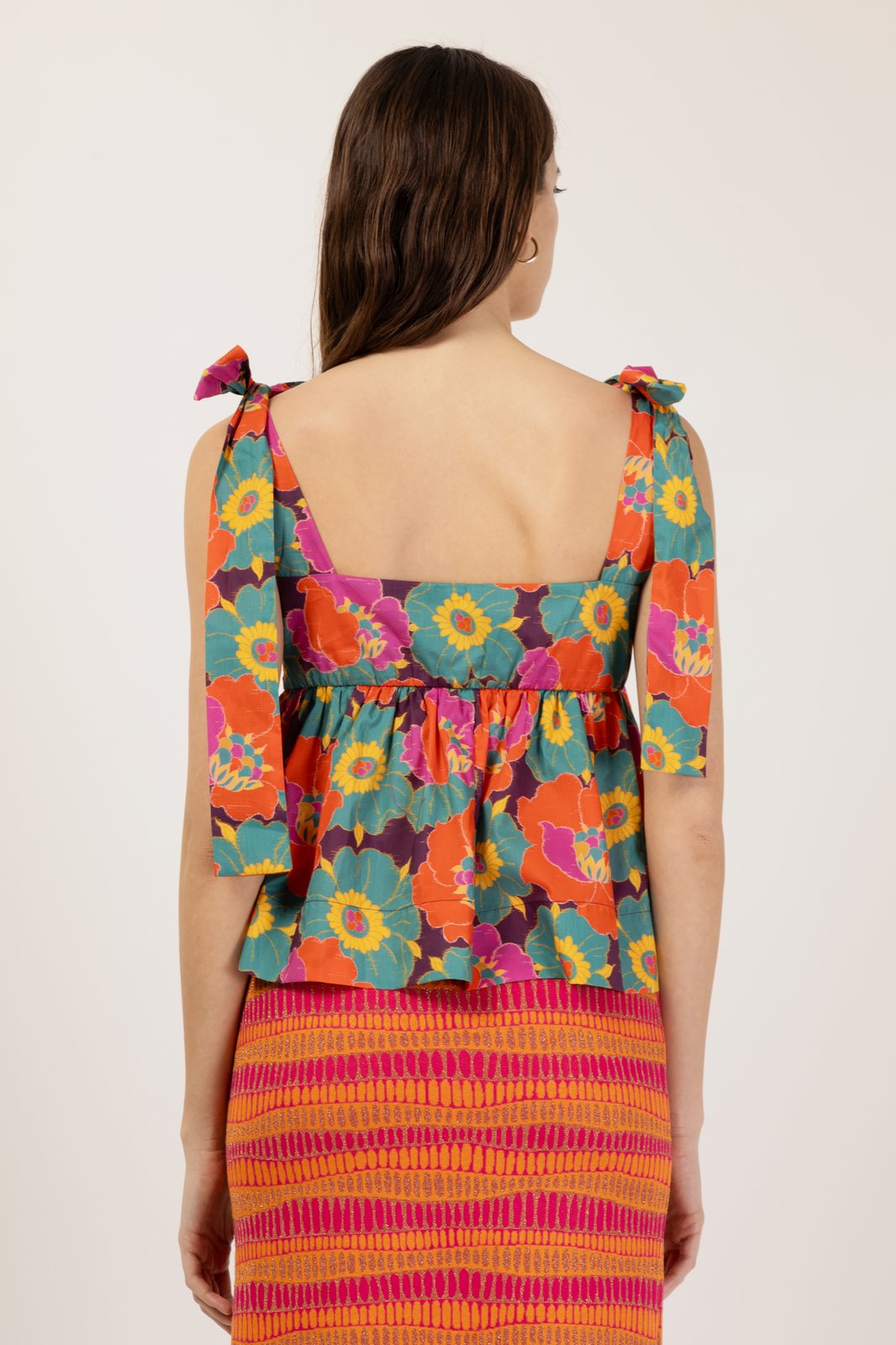 TOP MAGENTA ANEMONE PRUGNA €175 -50%