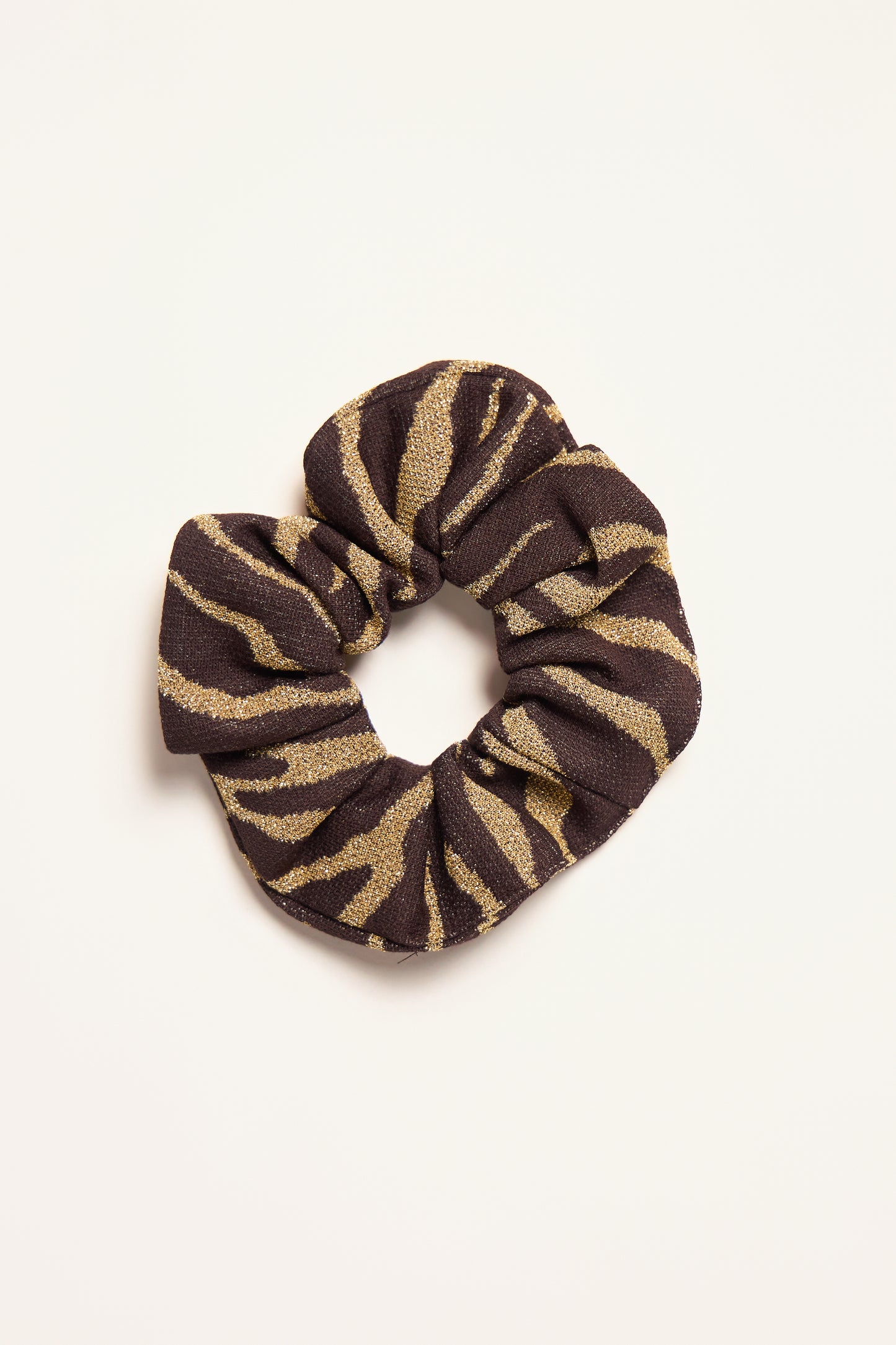 SCRUNCHIES ZEBRA MARRONE