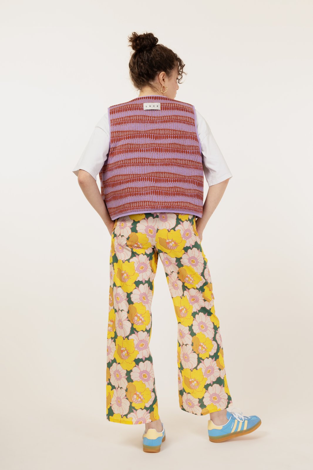 GILET CANDY ANEMONE VERDE + GIAMAICA GLICINE €199 - 50%