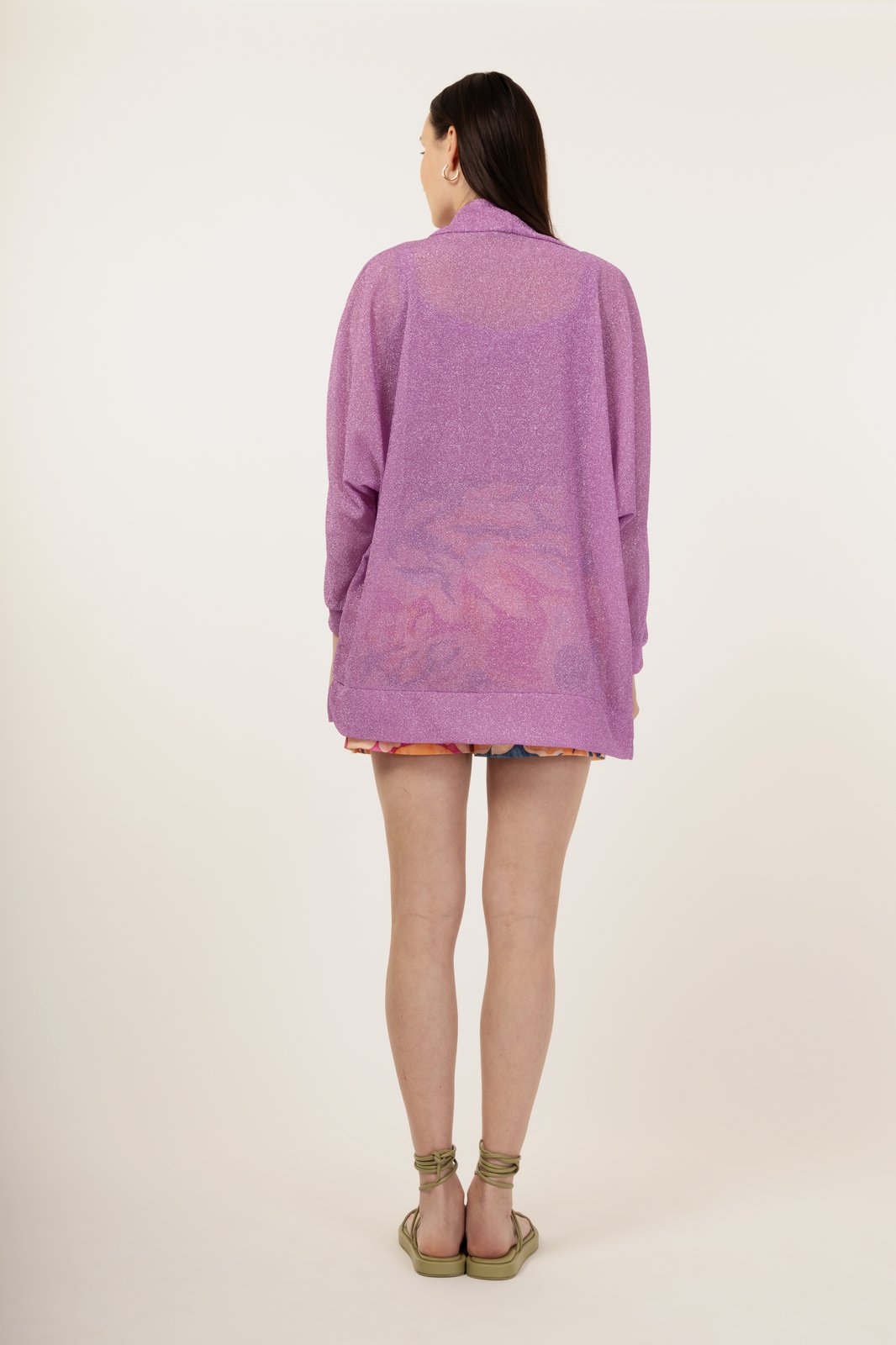CARDIGAN MALDIVE LUREX LILLA €157 - 50%