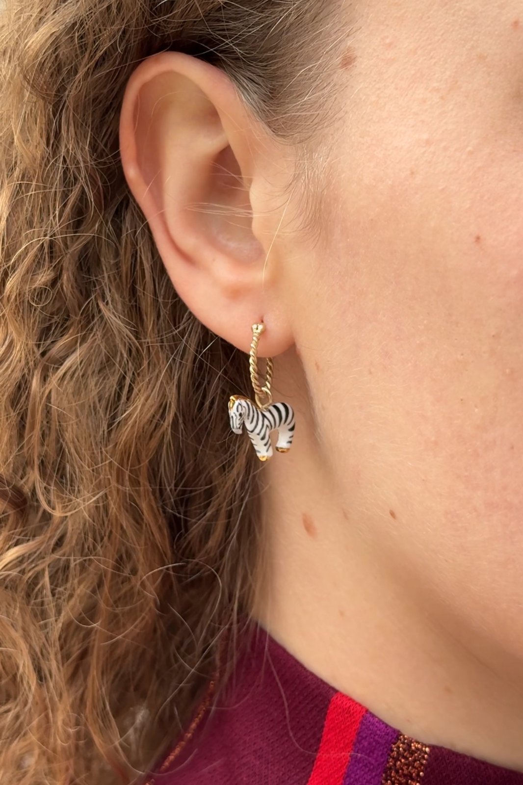 HOOP MINI ZEBRA
