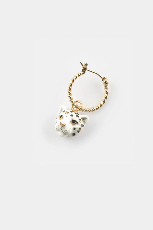 HOOP MINI LEOPARDO