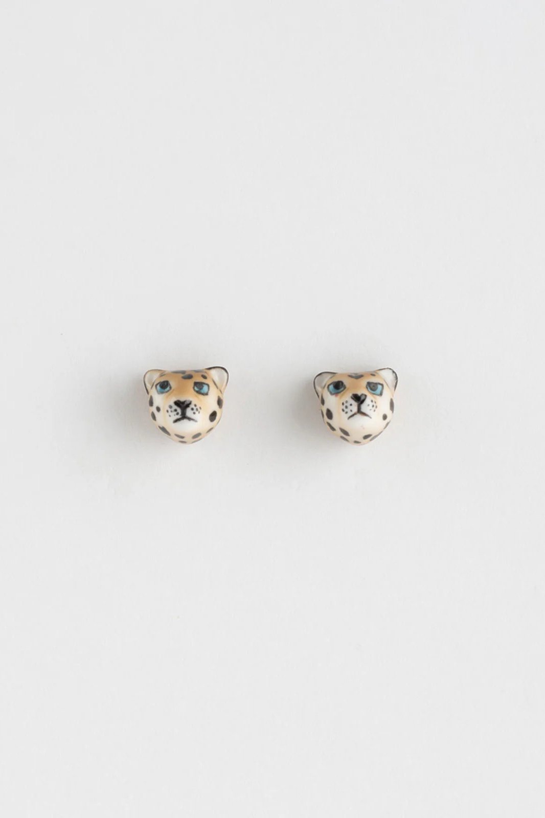 ORECCHINI TESTA LEOPARDO