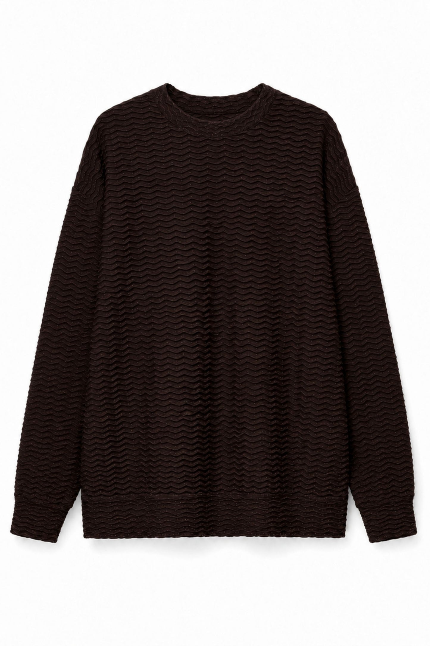 MAGLIA MELODIE ONDINA MARRONE