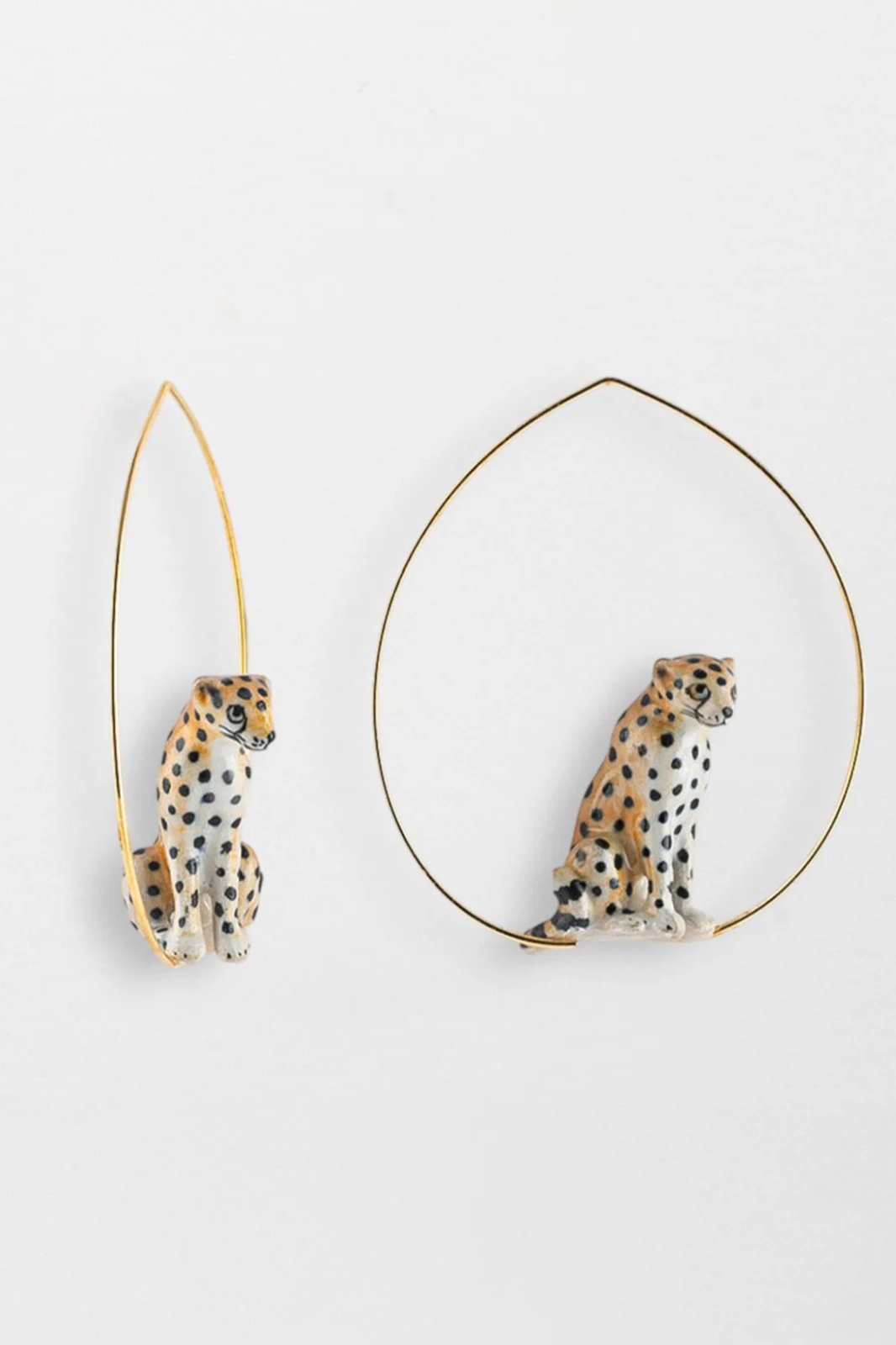 ORECCHINI PENDENTI LEOPARDO