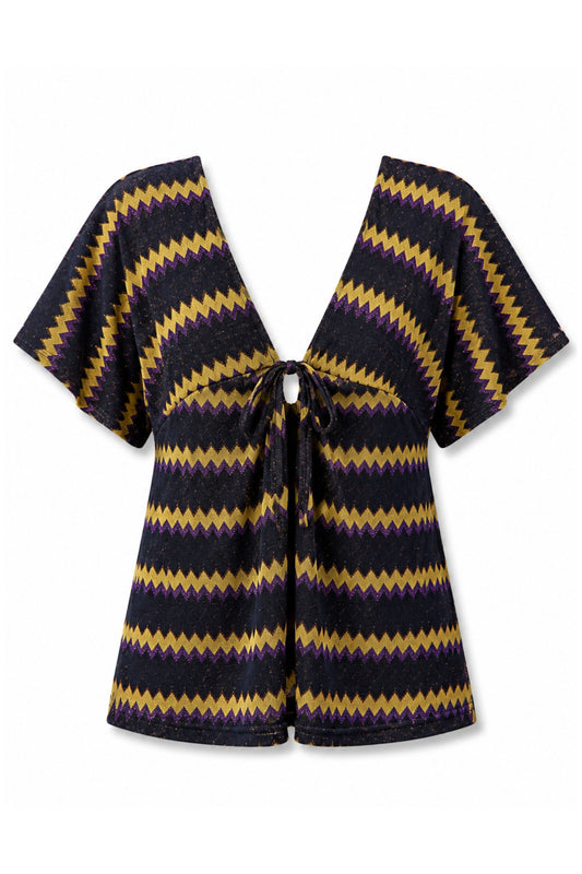 TOP MAIDA CHEVRON GALASSIA