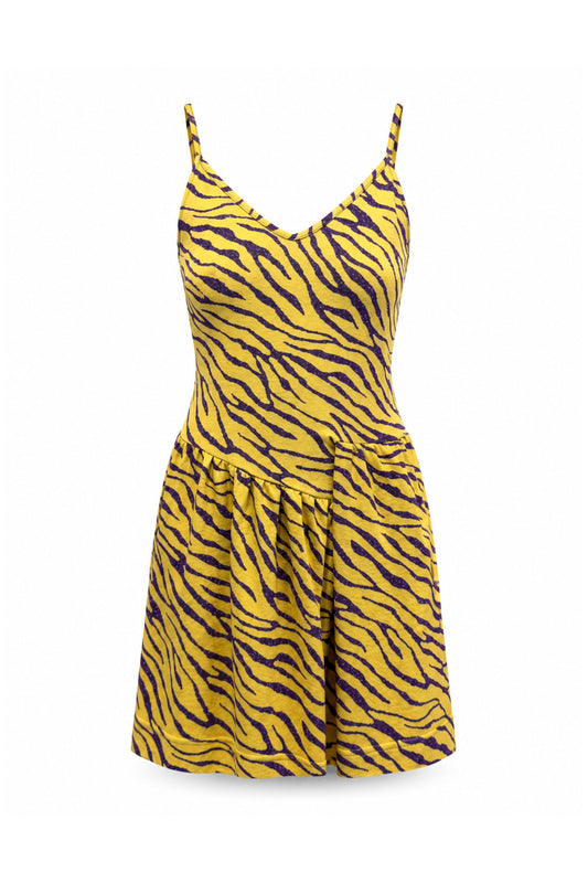 ABITO ANELA ZEBRA GIALLO