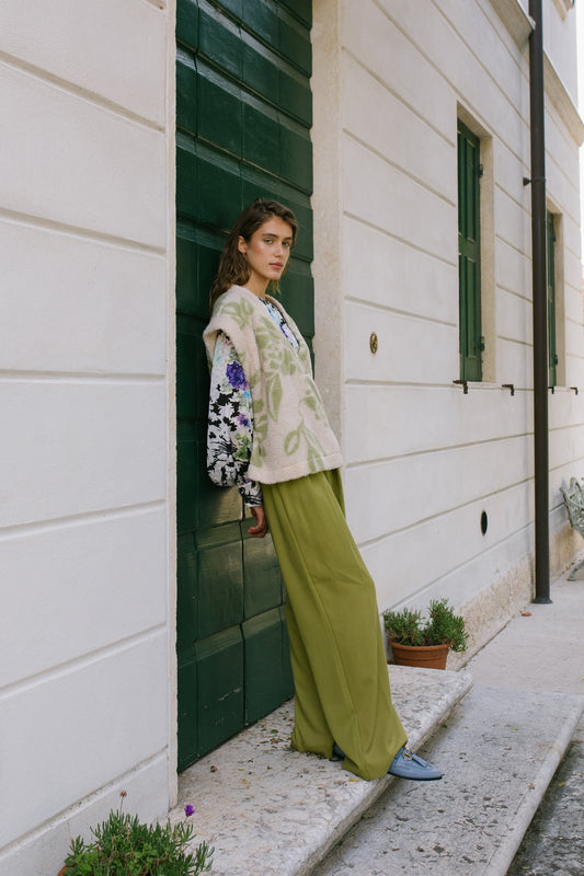 PANTALONE PAMPLONA TWILL SALAD €151 - 50%