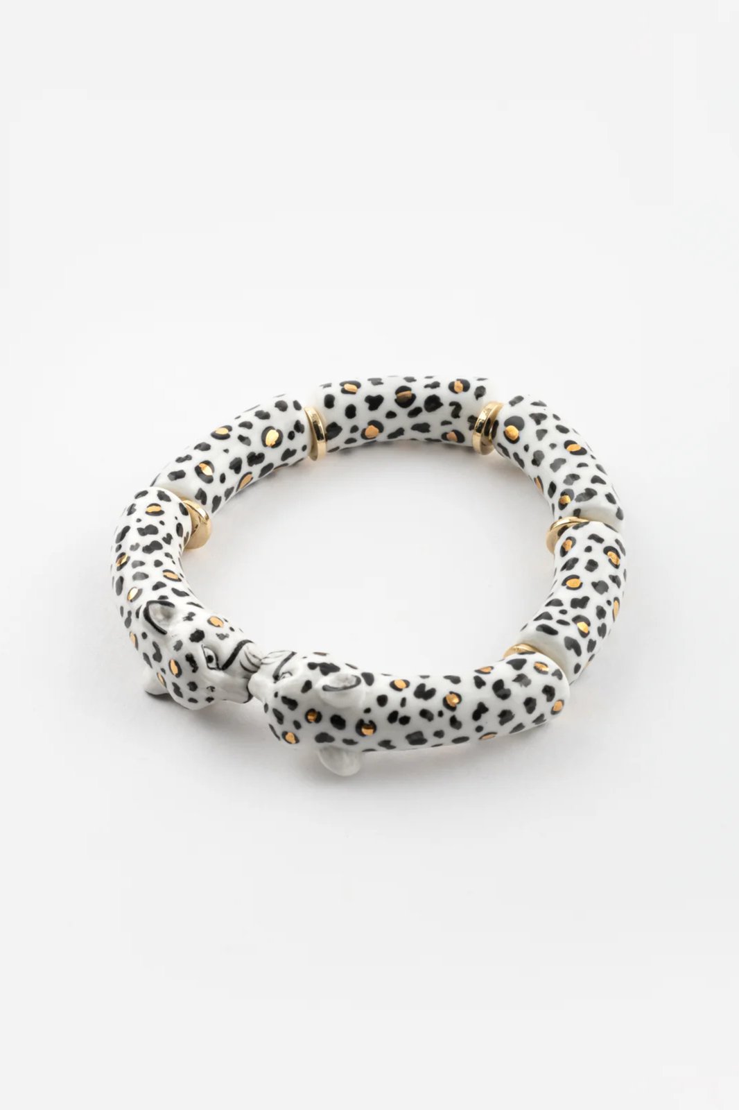 BRACCIALE LEOPARDO BIANCO