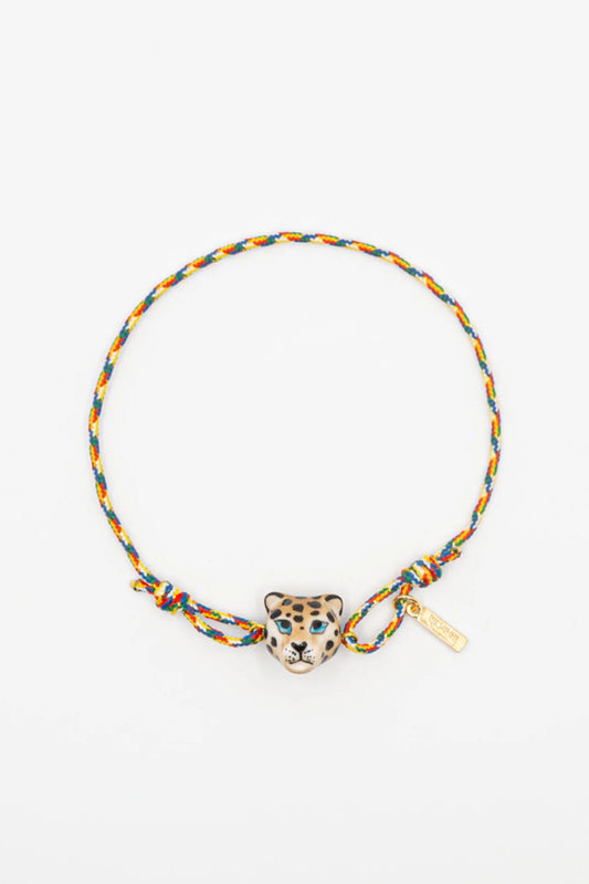 BRACCIALE MULTICOLOR LEOPARDO