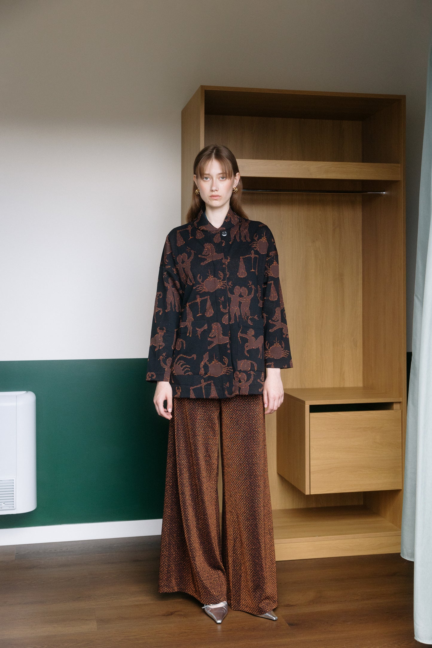 PANTALONE PALOMA SPINA NERO