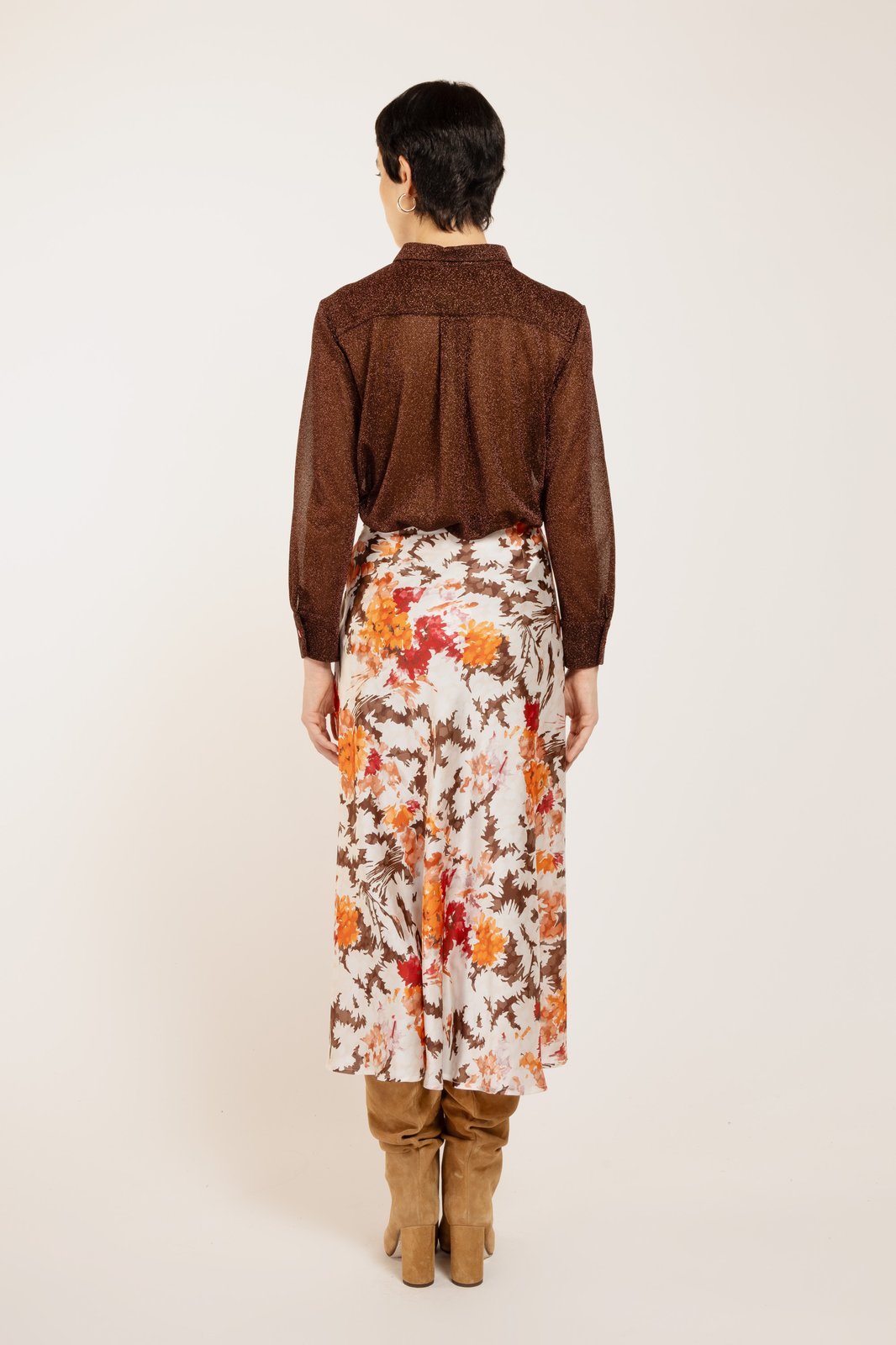 GONNA GIUDITTA FIORE BROWN €132 - 50%