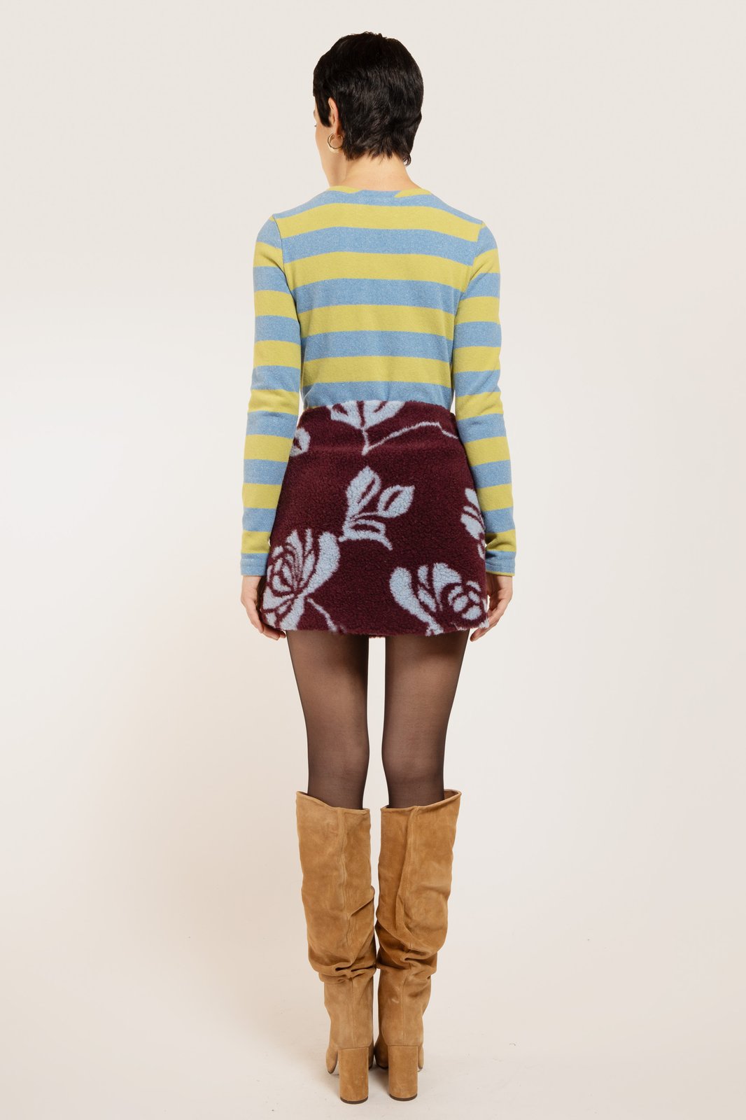 GONNA GINEVRA TEDDY BORDEAUX/CELESTE €116 - 50%