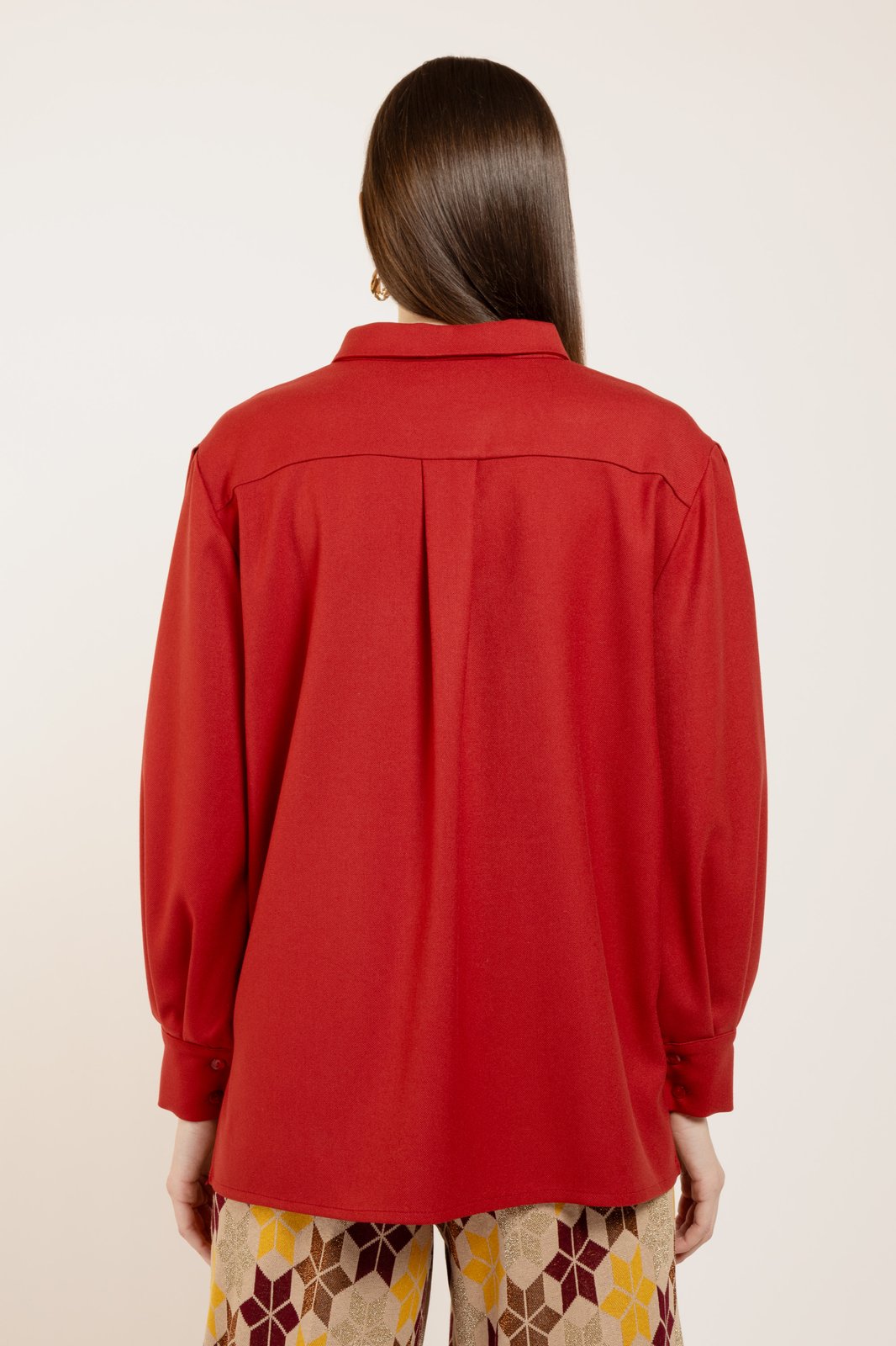 CAMICIA MEDEA TWILL RUST €148 - 50%