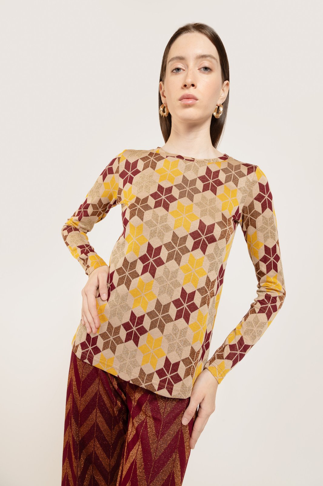 MAGLIA MADAGASCAR STELLA BEIGE €105 - 50%
