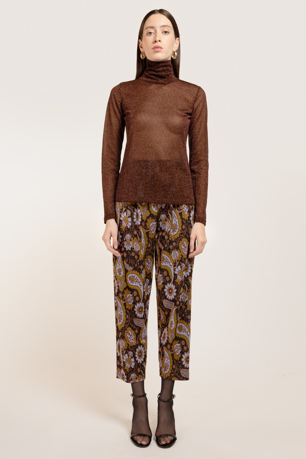LUPETTO LUREX BROWN €105 - 50%