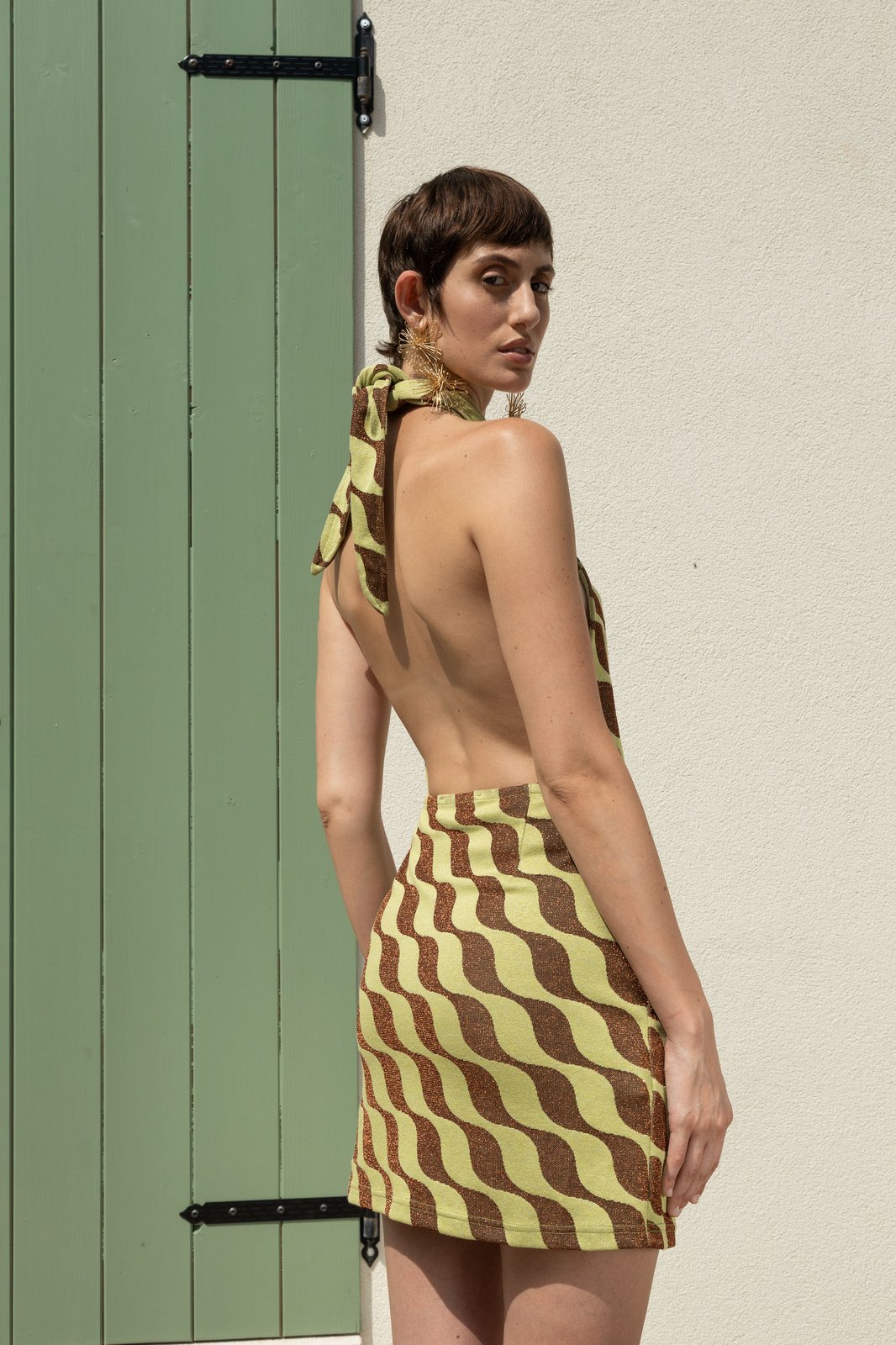 ALICUDI WAVE APPLE DRESS
