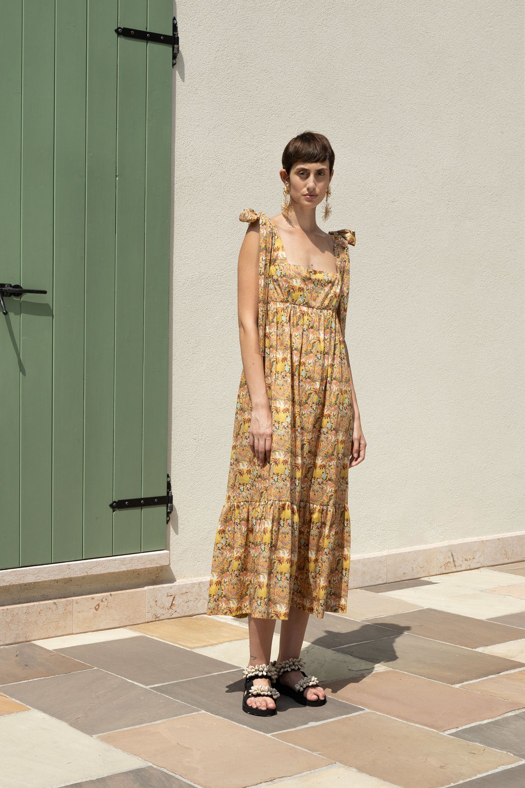 AMALFI PARADISE YELLOW DRESS