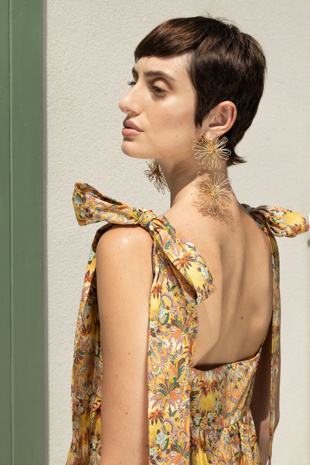 AMALFI PARADISE YELLOW DRESS