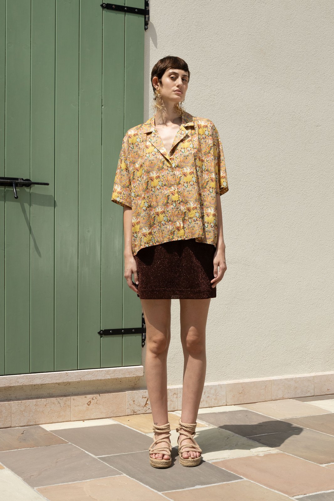 CAMICIA MISTRAL PARADISE GIALLO €172 -50%