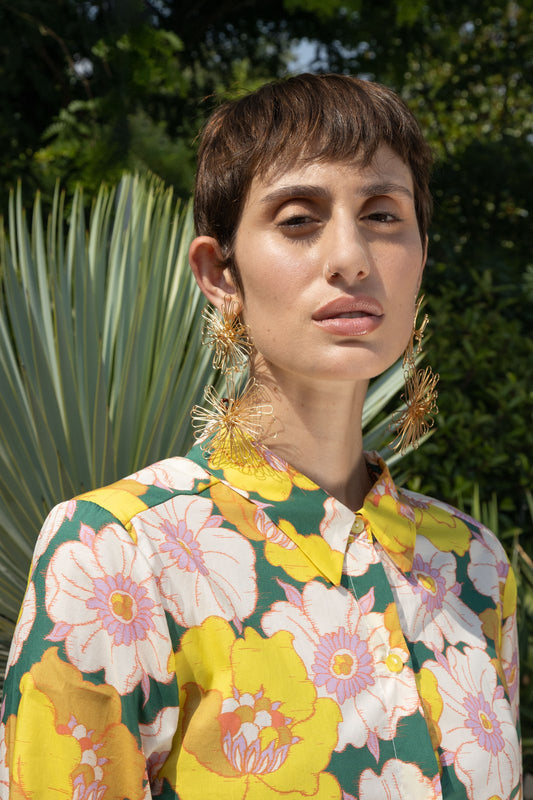 CAMICIA MARELLA ANEMONE VERDE €175 -50%