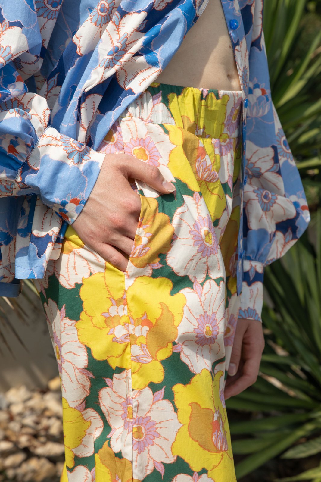 PERU TROUSERS ANEMONE GREEN