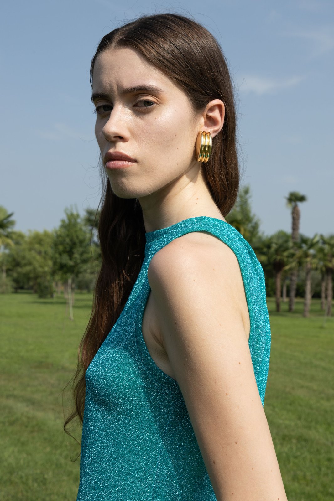 CANOTTA MYANMAR LUREX ACQUA €121 -50%