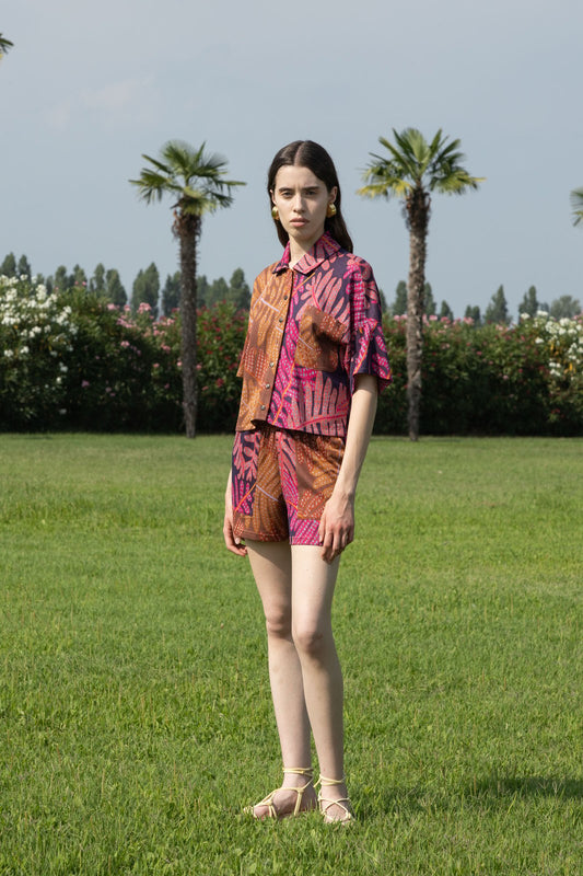 CAMICIA MAURITIUS MONSTERA BICOLOR  €153 -50%