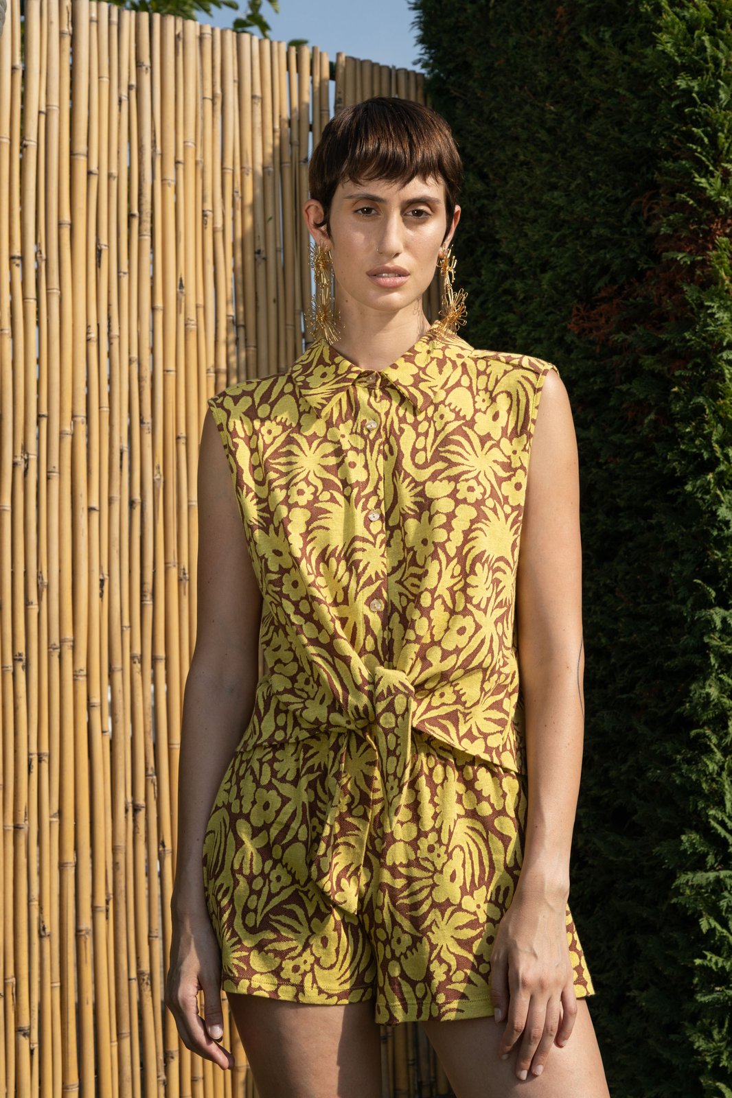 CAMICIA MARSALA ESOTIC LEGNO/CEDRO €153 -50%