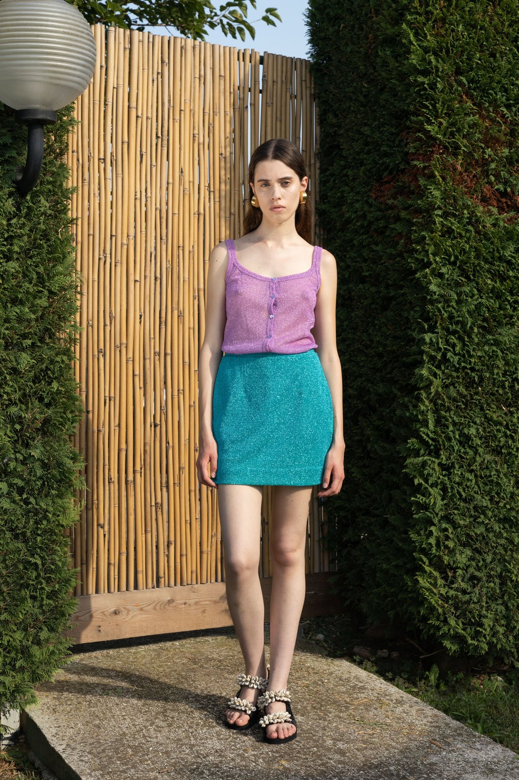 GONNA GLENDA LUREX ACQUA €132 - 50%