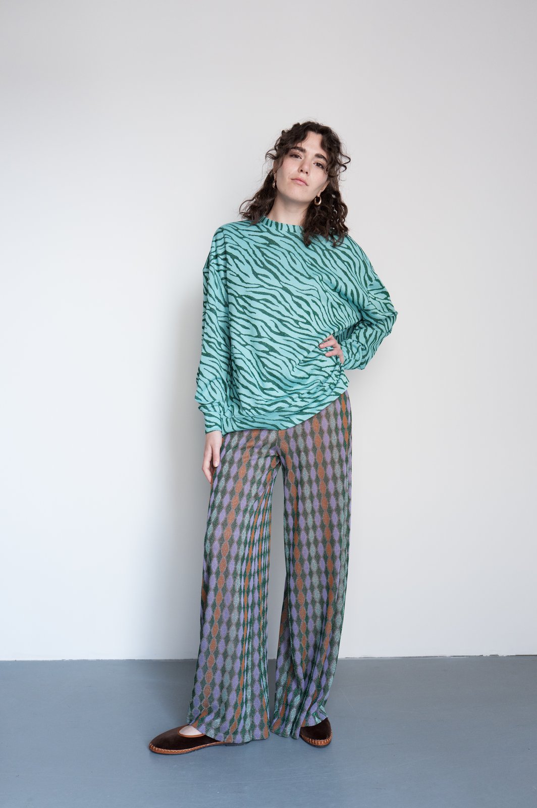 PANTALONE PALOMA OBLÓ TONI VERDE