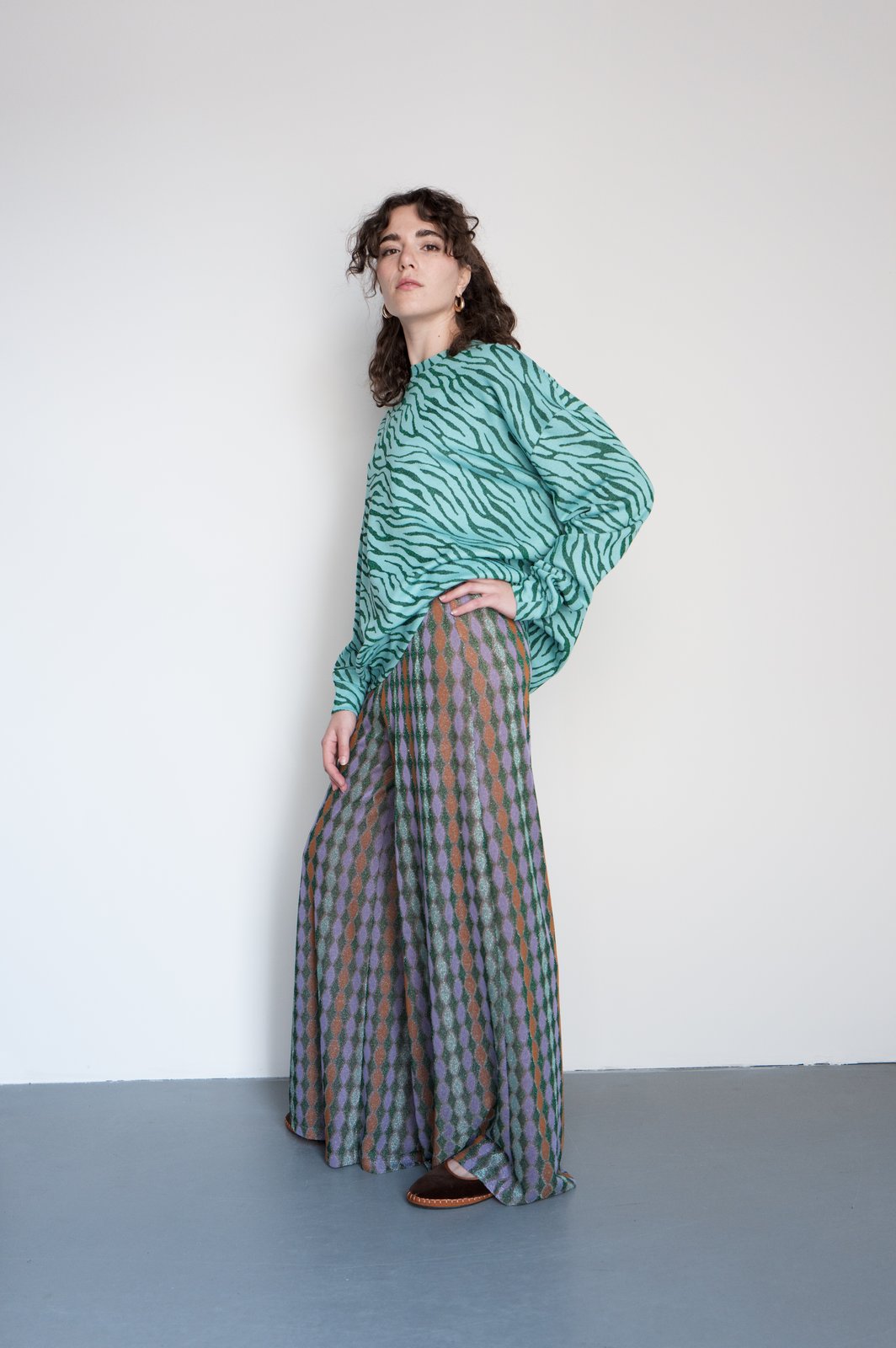 PANTALONE PALOMA OBLÓ TONI VERDE