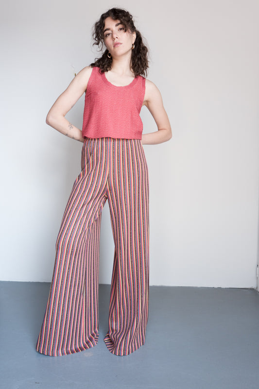 PANTALONE PALOMA RIGHETTE MULTI RAME