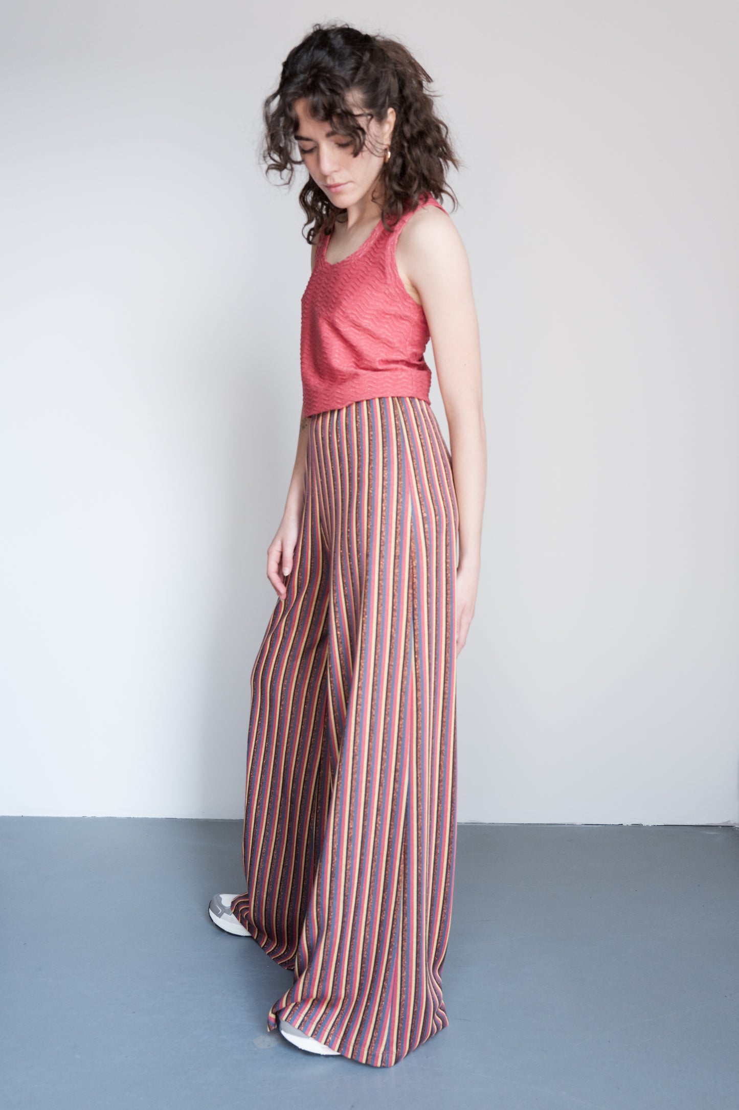 PANTALONE PALOMA RIGHETTE MULTI RAME