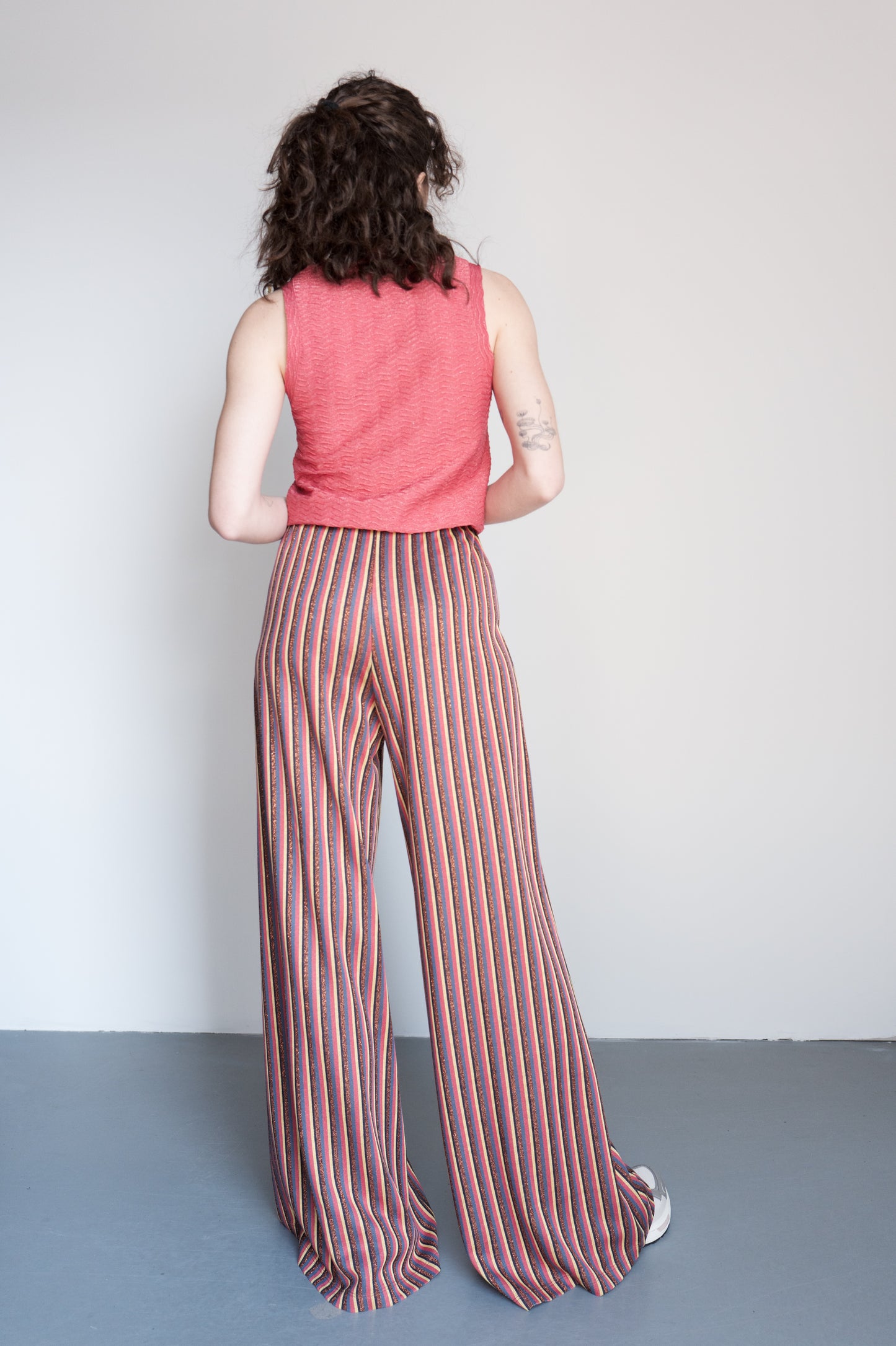 PANTALONE PALOMA RIGHETTE MULTI RAME