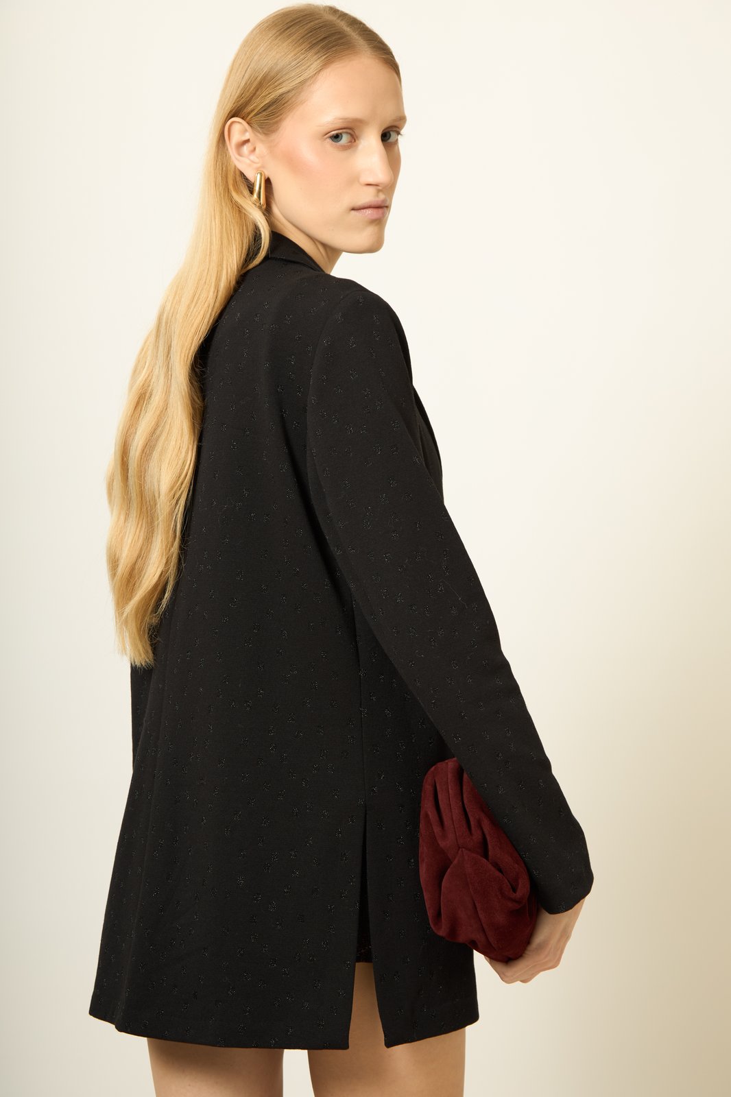 GIACCA CARAIBI CORIANDOLO NERO €235 - 50%