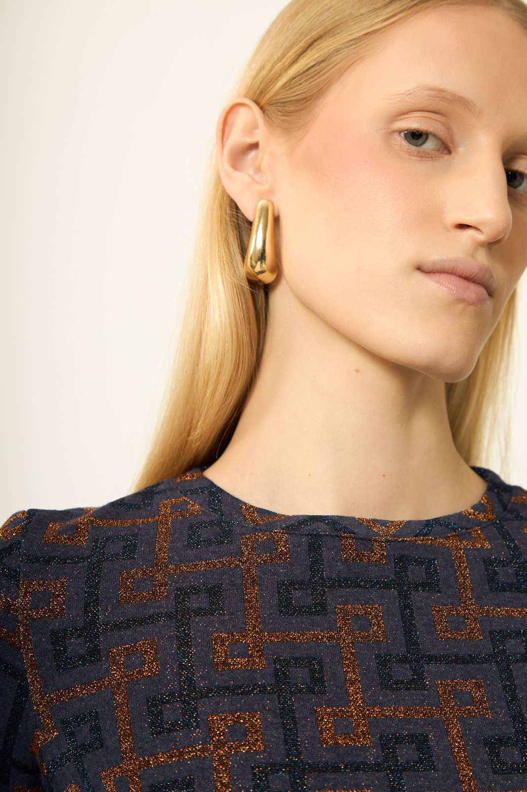 TOP MEROPE GEOMAC MULTI BLU €142 - 50%